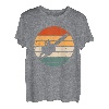 Retro Kettensäge Design Holzschneider Waldarbeiter Forstwirtschaft T-Shirt