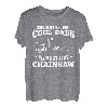 Herren Holzfäller, Förster, Kettensäge - Papa Geschenk T-Shirt