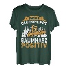 Herren MEINE BLUTGRUPPE BAUMHARZ POSITIV Forstwirt Holzfäller T-Shirt