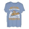 Herren MEINE BLUTGRUPPE BAUMHARZ POSITIV Forstwirt Holzfäller T-Shirt
