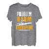 Problem Baum Therapeut Motorsäge Holzfäller Kettensäge T-Shirt