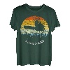 Herren Kiefernchirurg Retro Vintage Holzfäller Kettensäge Fichten T-Shirt