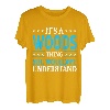 It's A Woods Thing Nachname Lustiges Team Familie Nachname Woods T-Shirt