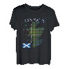 Schottischer Clan aus Holz, Schottenkaro, Schottland T-Shirt