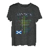 Schottischer Clan aus Holz, Schottenkaro, Schottland T-Shirt