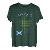 Schottischer Clan aus Holz, Schottenkaro, Schottland T-Shirt