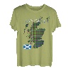 Schottischer Clan aus Holz, Schottenkaro, Schottland T-Shirt