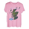 Schottischer Clan aus Holz, Schottenkaro, Schottland T-Shirt