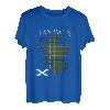 Schottischer Clan aus Holz, Schottenkaro, Schottland T-Shirt