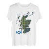 Schottischer Clan aus Holz, Schottenkaro, Schottland T-Shirt